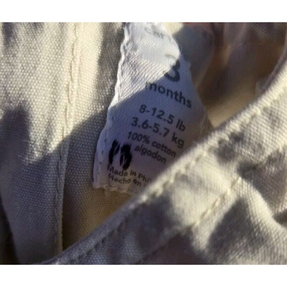 7 Pc Baby Girl Clothing Sizes 0-3, 3, 3-6 Months Mixed Lot Brands Romper Jackets - Picture 9 of 16